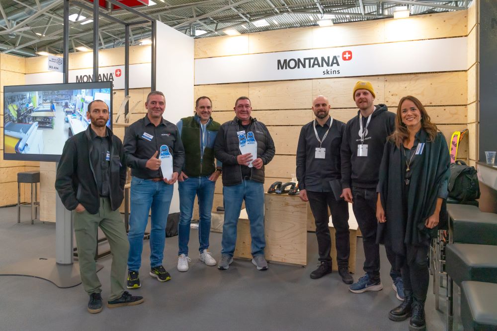 Impressionen unseres Steigfell-Stands bei der ISPO