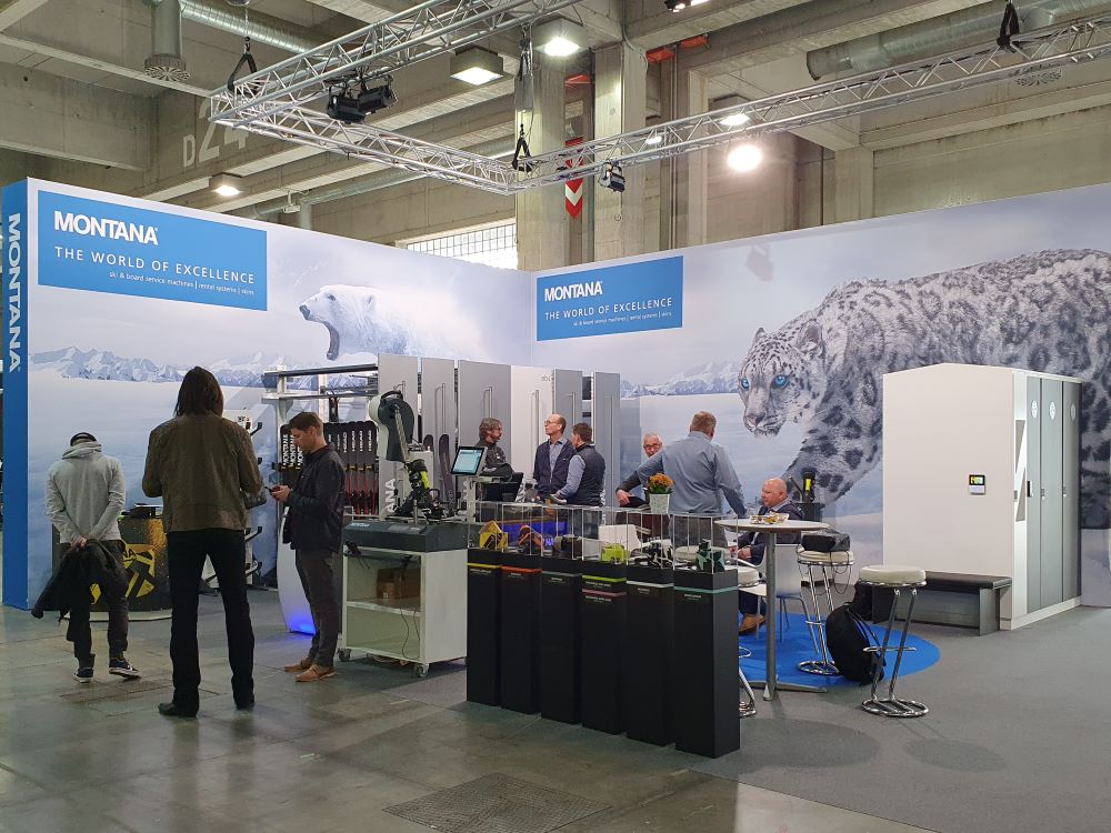 Impressionen vom MONTANA Messestand auf der Prowinter 2023